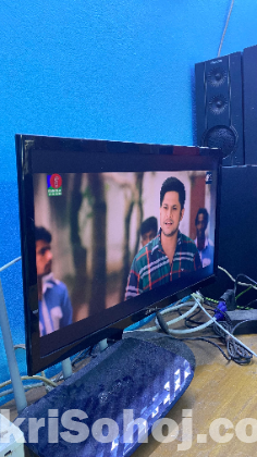 MICOM TV BOX SAMSUNG 18 INCH MONITOR